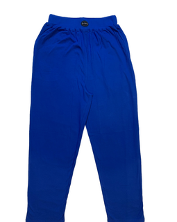 vDiva Cotton LoungeWear (Pyjamas) for Women - (Blue Solid)