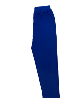 vDiva Cotton LoungeWear (Pyjamas) for Women - (Blue Solid)