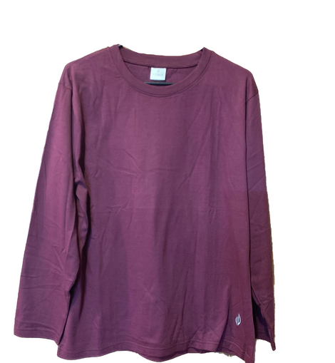 vDiva Long Sleeves Tees for Women (Maroon)
