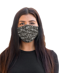 vDiva Printed Cotton Masks For Women - Reusable, Washable, Cotton - COMBO - DMB